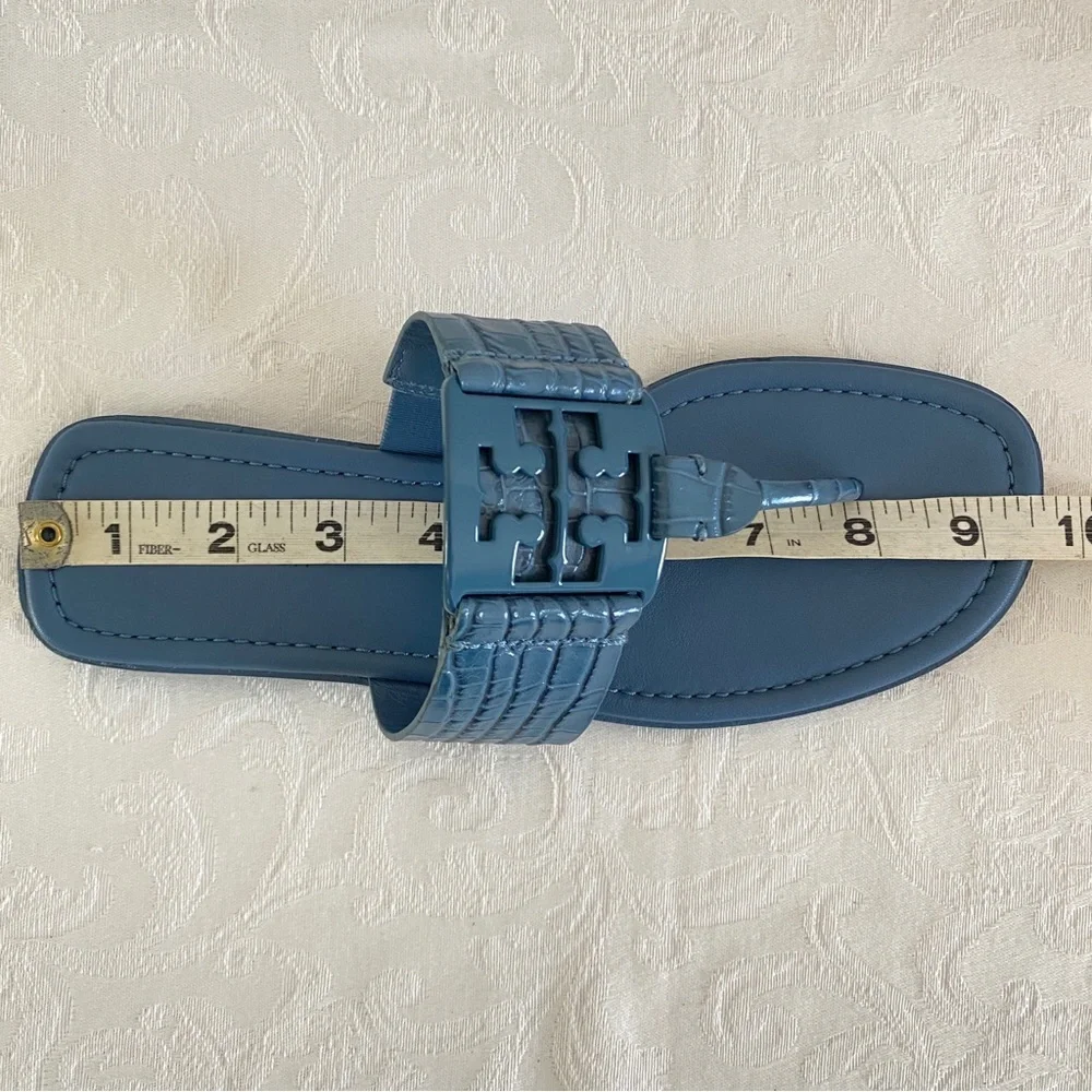Tory Burch Blue Thong Sandals